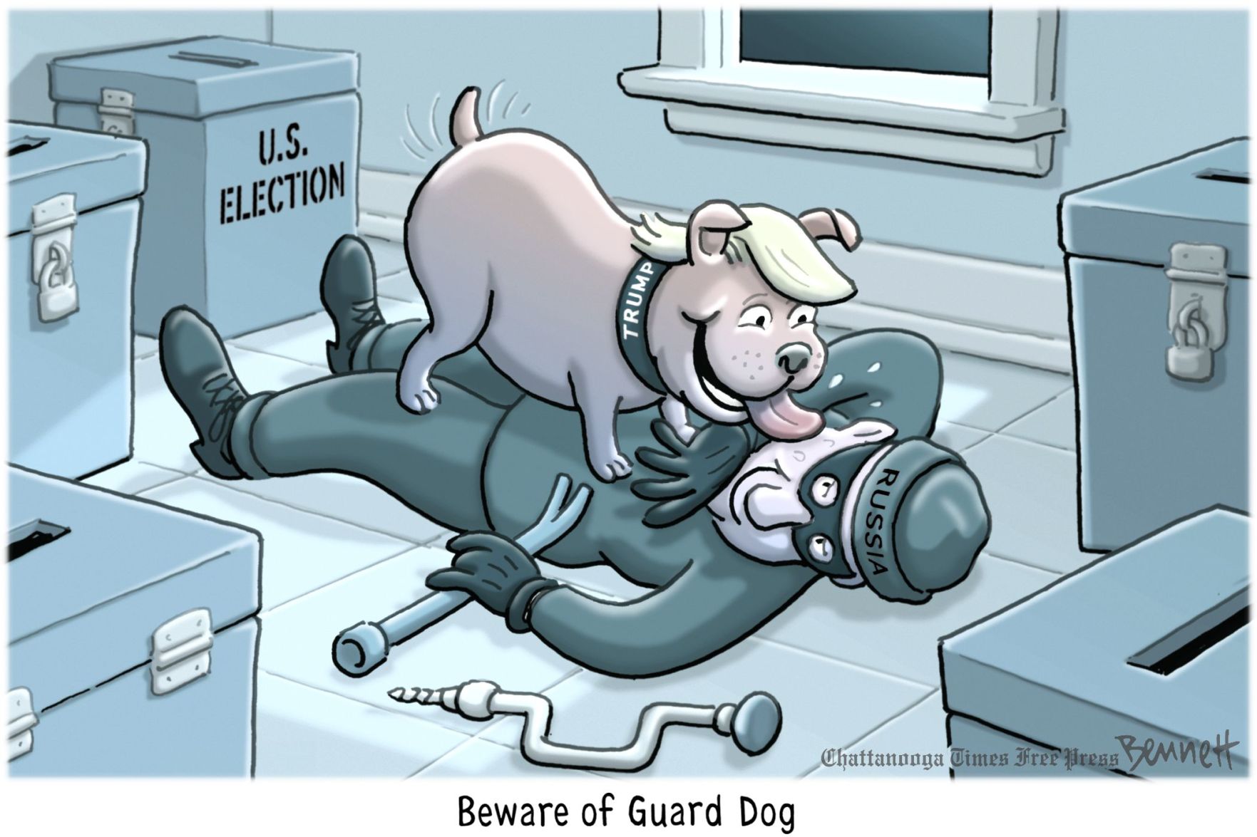 Clay Bennett editorial cartoon